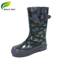 Concevez vos propres bottes de pluie en caoutchouc chauffées imperméables pour les enfants